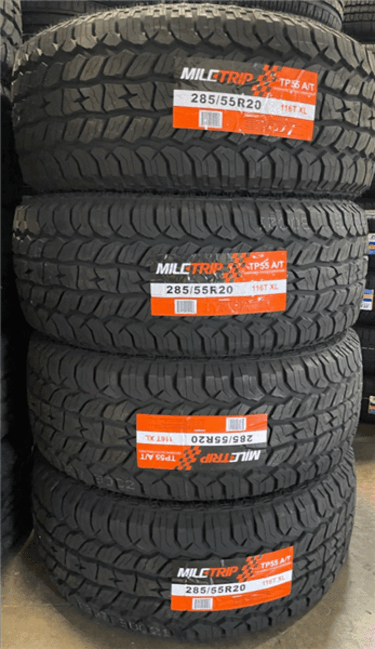 285/60R18 MILETRIP TP55 AT 120T XL