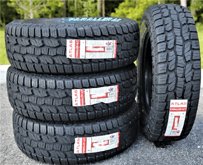 LT285/75R16 ATLAS PARALLER A/T 10 PR 126/123R (HB) OWL PCI