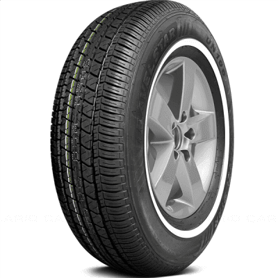 155/80R13 TRAVELSTAR UN106 79T WHITE WALL